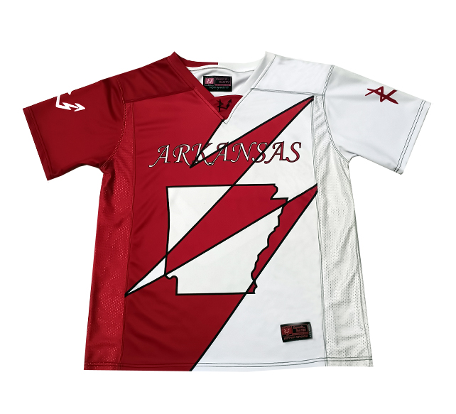 Arkansas Jersey by Ripped Up Apparel